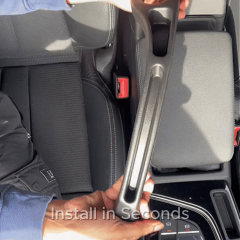 Car Seat Gap Filler 2-Pack - Premium Leather Side Pocket Organizer for All Vehicles